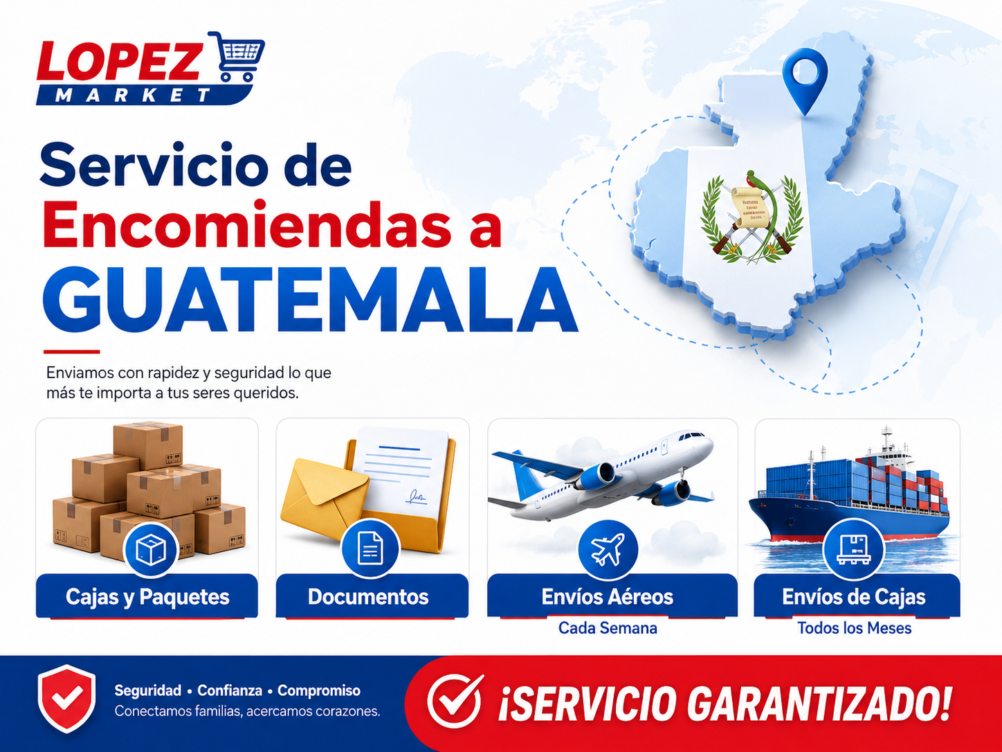 Shipping to Guatemala